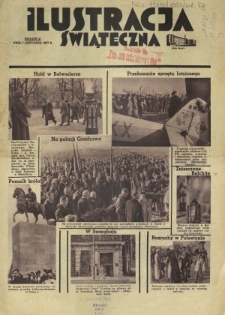 Express Lubelski i Wołyński R. 15 (1937). Dodatek "Ilustracja Świąteczna", niedziela, dnia 7 listopada 1937 r.