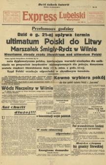 Express Lubelski i Wołyński R. 16, Nr 78 (19 marca 1938)