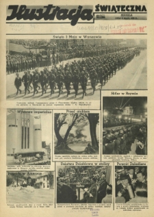 Express Lubelski i Wołyński R. 16 (1938). Dodatek "Ilustracja Świąteczna", niedziela, dnia 8 maja 1938 r.