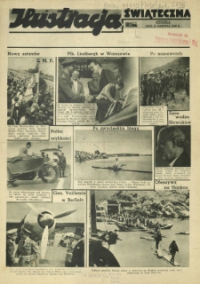 Express Lubelski i Wołyński R. 16 (1938). Dodatek "Ilustracja Świąteczna", niedziela, dnia 21 sierpnia 1938 r.