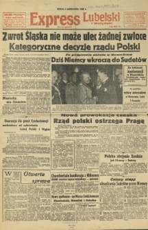 Express Lubelski i Wołyński R. 16, Nr 287 (1 października 1938)