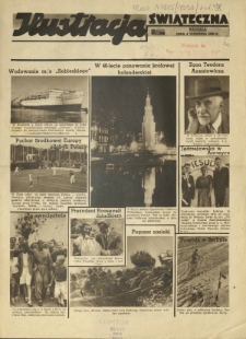 Express Lubelski i Wołyński R. 16 (1938). Dodatek "Ilustracja Świąteczna", niedziela, dnia 4 września 1938 r.