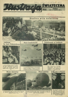 Express Lubelski i Wołyński R. 16 (1938). Dodatek "Ilustracja Świąteczna", niedziela, dnia 18 września 1938 r.
