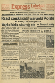 Express Lubelski i Wołyński R. 16, Nr 288 (2 października 1938)