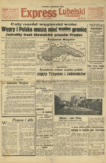 Express Lubelski i Wołyński R. 16, Nr 274 (6 października 1938)