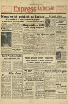Express Lubelski i Wołyński R. 16, Nr 279 (11 października 1938)