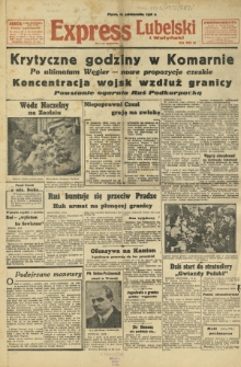Express Lubelski i Wołyński R. 16, Nr 282 (14 października 1938)