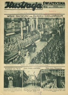 Express Lubelski i Wołyński R. 16 (1938). Dodatek "Ilustracja Świąteczna", niedziela, dnia 16 października 1938 r.