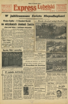 Express Lubelski i Wołyński R. 16, Nr 310 (12 listopada 1938)