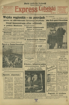 Express Lubelski i Wołyński R. 17, Nr 8 (8 stycznia 1939)