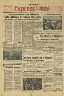 Express Lubelski i Wołyński R. 17, Nr 100 (12 kwietnia 1939)