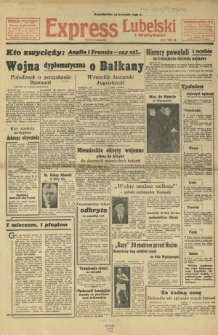 Express Lubelski i Wołyński R. 17, Nr 112 (24 kwietnia 1939)