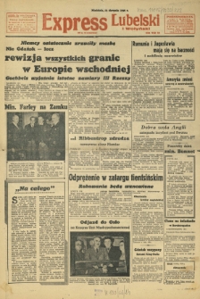 Express Lubelski i Wołyński R. 17, Nr 222 (13 sierpnia 1939)