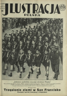 Ilustracja Polska / [red. Antoni Kawczyński]. R. 9, nr 16 (19 kwietnia 1936)