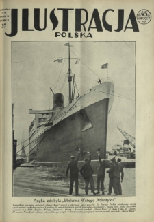 Ilustracja Polska / [red. Antoni Kawczyński]. R. 9, nr 37 (13 września 1936)