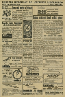 Express Lubelski i Wołyński R. 17 (1939). Dodatek Niedzielny do "Expressu Lubelskiego i Wołyńskiego" z dnia 11 czerwca 1939 r. [2]