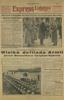 Express Lubelski i Wołyński R. 14, Nr 315 (12 listopada 1936)