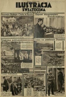 Express Lubelski i Wołyński R. 14 (1936). Dodatek "Ilustracja Świąteczna", niedziela, 14 czerwca 1936 r. (dodatek do Nr 161)