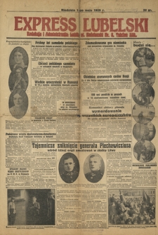 Express Lubelski R. 7 (niedziela, 12 maja 1929)