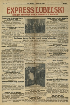 Express Lubelski R. 6, Nr 112 (poniedziałek, 23 kwietnia 1928)