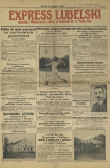 Express Lubelski R. 5 (wtorek, 13 września 1927)