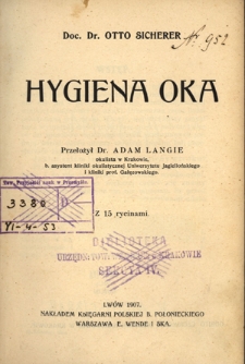 Hygiena oka