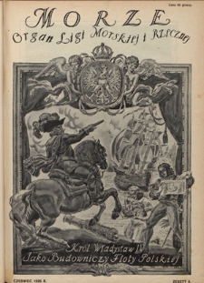Morze : organ Ligi Morskiej i Rzecznej. - R. 3, nr 6 (czerwiec 1926)