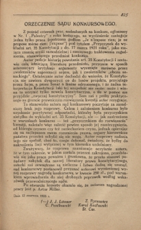 Palestra : organ Adwokatury Stołecznej : czasopismo poświęcone zagadnieniom prawnym i korporacyjno-zawodowym / red. Stanisław Car. R. 2, Nr 6-7 (czerwiec-lipiec 1925)