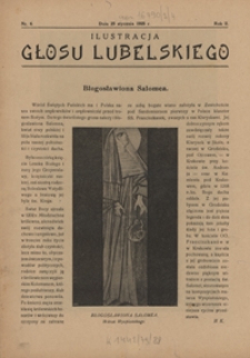 Ilustracja Głosu Lubelskiego R. 2, nr 4 (25 stycz. 1925)