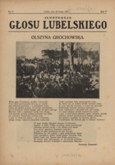 Ilustracja Głosu Lubelskiego R. 2, nr 8 (22 luty 1925)