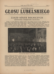 Ilustracja Głosu Lubelskiego R. 2, nr 11 (15 marz. 1925)