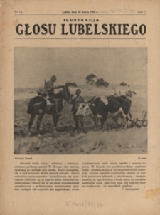 Ilustracja Głosu Lubelskiego R. 2, nr 12 (22 marz. 1925)