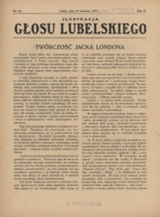 Ilustracja Głosu Lubelskiego R. 2, nr 16 (19 kwiec. 1925)