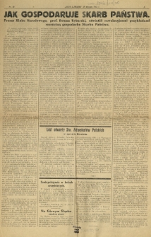 Głos Lubelski : pismo codzienne. R. 18, nr 30 (30 stycznia 1931)