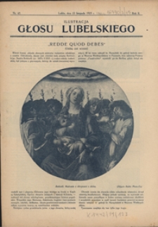 Ilustracja Głosu Lubelskiego R. 2, nr 47 (22 list. 1925)