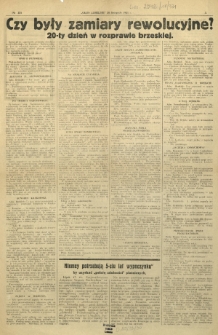 Głos Lubelski : pismo codzienne. R. 18, nr 331 (20 listopada 1931)