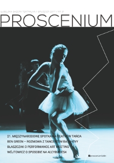 Proscenium : lubelska gazeta teatralna. Nr 31 (grudzień 2017)