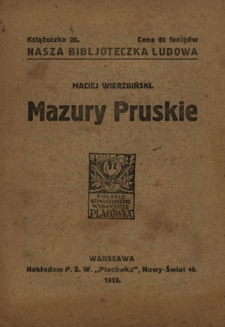 Mazury Pruskie