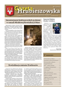 Gazeta Hrubieszowska : czasopisamo wydawane przez Urząd Miasta Hrubieszów. 2016, nr 1