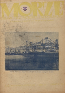 Morze : organ Ligi Morskiej i Kolonjalnej. - R. 8, nr 10-11 (październik-listopad 1931)