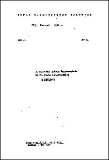 Wykaz Ważniejszych Nabytków. R. 2, nr 3 (III kwartał 1954)