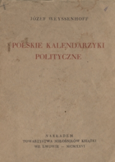 Polskie kalendarzyki polityczne
