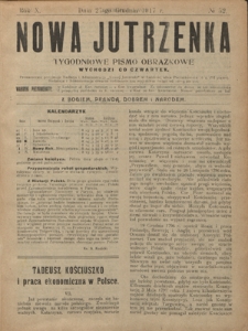 Nowa Jutrzenka : tygodniowe pismo obrazkowe R. 10, Nr 52 (27 grudnia 1917)