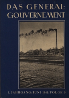 Das Generalgouvernement Jg. 1, Folge 9 (Juni 1941)