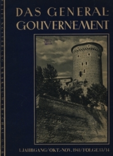 Das Generalgouvernement Jg. 1, Folge 13/14 (Okt./Nov. 1941)
