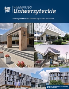 Wiadomości Uniwersyteckie / Uniwersytet Marii Curie-Skłodowskiej. 2020, wydanie specjalne