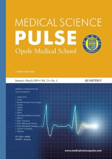 Medical Science Pulse.Vol. 13, No 1 (January-March 2019)