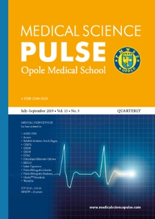 Medical Science Pulse.Vol. 13, No 3 (July-September 2019)