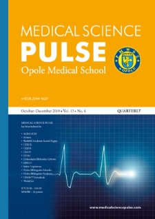 Medical Science Pulse.Vol. 13, No 4 (October-December 2019)