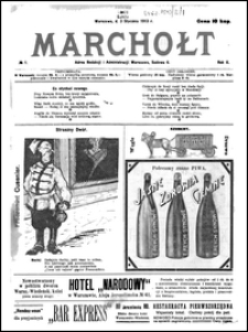 Marchołt R. 2, nr 1 (3 stycznia 1913)
